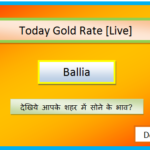 today gold rate in ballia
