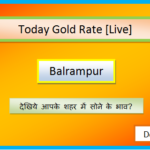 today gold rate in balrampur